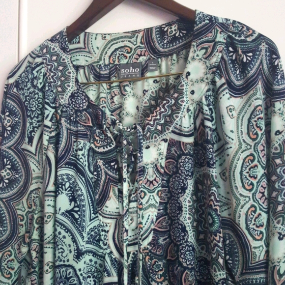 New York & Company Tops - New York & Co., Boho Summer Festival Top